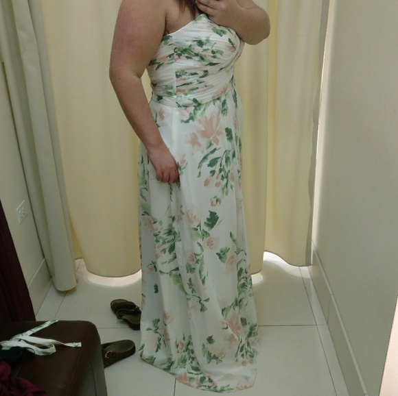Floral Formal Dress - Picture 2 of 4